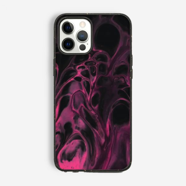 Black Pink & Marble Phone Case Design